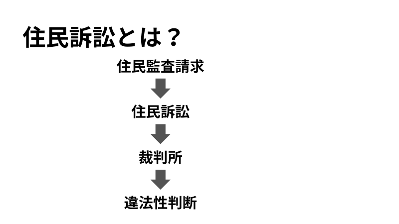 住民訴訟の全体像