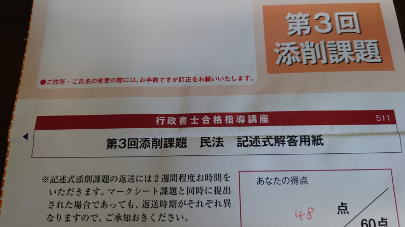 実際の結果